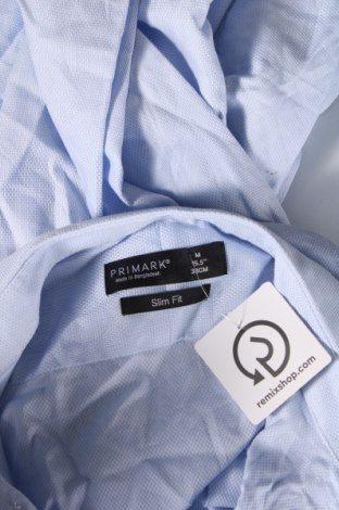 Мъжка риза Primark, Размер M, Цвят Син, Цена 29,00 лв.