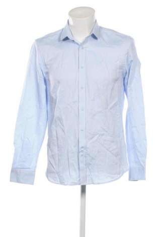 Мъжка риза Primark, Размер M, Цвят Син, Цена 17,40 лв.