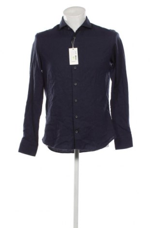 Ανδρικό πουκάμισο Profuomo, Μέγεθος M, Χρώμα Μπλέ, Τιμή 22,42 €