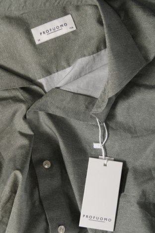 Ανδρικό πουκάμισο Profuomo, Μέγεθος M, Χρώμα Πράσινο, Τιμή 77,32 €