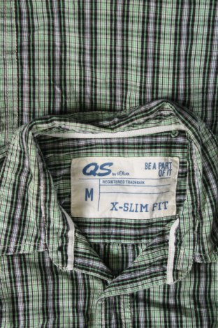 Herrenhemd Q/S by S.Oliver, Größe M, Farbe Grün, Preis 6,68 €