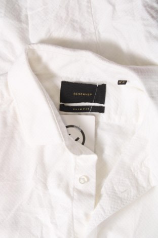 Herrenhemd Reserved, Größe L, Farbe Weiß, Preis 20,18 €