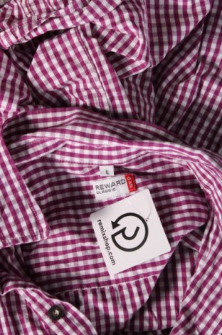Ανδρικό πουκάμισο Reward, Μέγεθος L, Χρώμα Πολύχρωμο, Τιμή 5,20 €