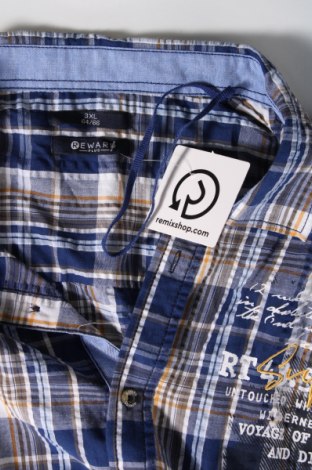 Ανδρικό πουκάμισο Reward, Μέγεθος 3XL, Χρώμα Μπλέ, Τιμή 14,53 €