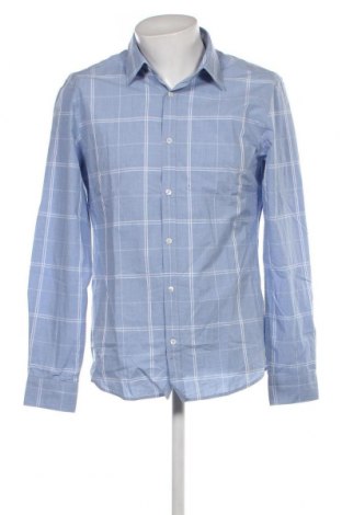 Ανδρικό πουκάμισο S.Oliver, Μέγεθος L, Χρώμα Μπλέ, Τιμή 12,00 €