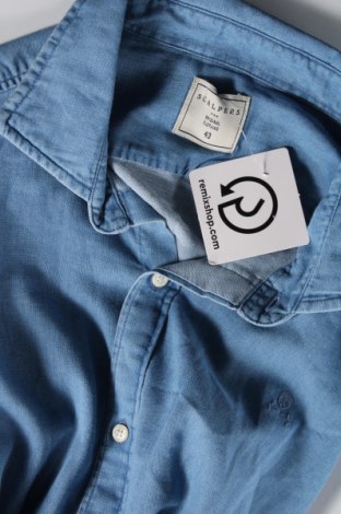 Pánska košeľa  Scalpers, Veľkosť XL, Farba Modrá, Cena  42,82 €