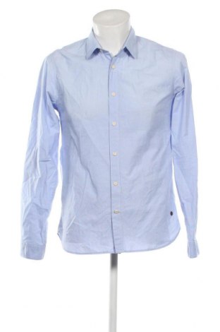 Ανδρικό πουκάμισο Scotch & Soda, Μέγεθος M, Χρώμα Μπλέ, Τιμή 24,38 €
