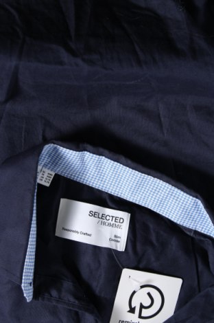 Pánská košile  Selected Homme, Velikost M, Barva Modrá, Cena  321,00 Kč
