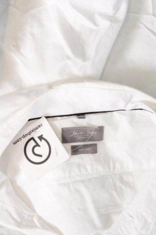 Herrenhemd Seven Seas, Größe L, Farbe Weiß, Preis 16,70 €