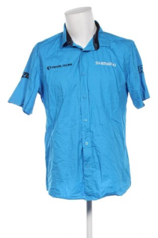Ανδρικό πουκάμισο Shimano, Μέγεθος XL, Χρώμα Μπλέ, Τιμή 8,97 €
