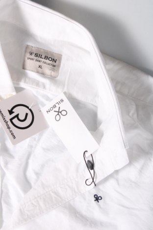 Herrenhemd Silbon, Größe XL, Farbe Weiß, Preis € 60,31