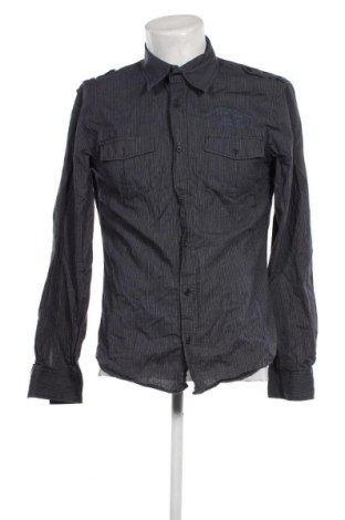 Ανδρικό πουκάμισο Southern, Μέγεθος L, Χρώμα Μπλέ, Τιμή 4,13 €