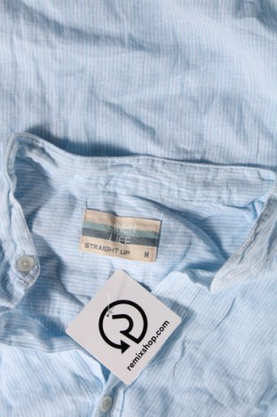 Ανδρικό πουκάμισο Straight Up, Μέγεθος M, Χρώμα Μπλέ, Τιμή 17,94 €