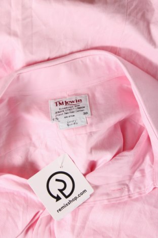 Herrenhemd T.M.Lewin, Größe XL, Farbe Rosa, Preis 2,26 €