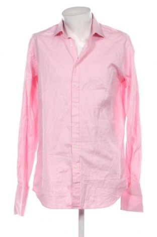 Мъжка риза T.M.Lewin, Размер XL, Цвят Розов, Цена 40,15 лв.