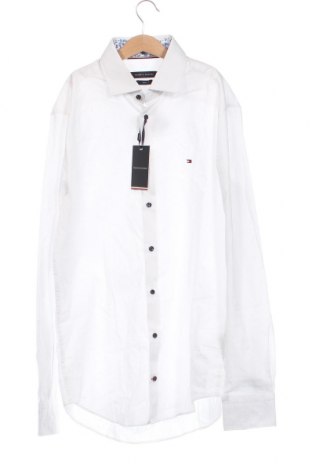 Ανδρικό πουκάμισο Tommy Hilfiger, Μέγεθος M, Χρώμα Λευκό, Τιμή 46,39 €