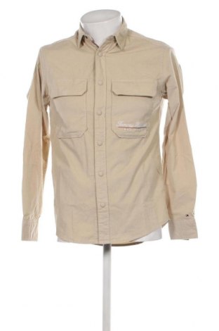 Мъжка риза Tommy Hilfiger, Размер XS, Цвят Бежов, Цена 60,00 лв.
