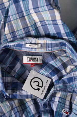 Мъжка риза Tommy Jeans, Размер M, Цвят Многоцветен, Цена 54,00 лв.