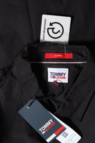 Ανδρικό πουκάμισο Tommy Jeans, Μέγεθος XL, Χρώμα Μαύρο, Τιμή 75,00 €