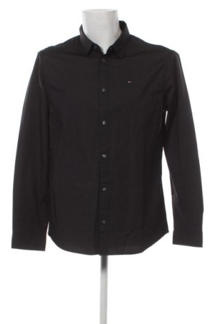 Мъжка риза Tommy Jeans, Размер XL, Цвят Черен, Цена 150,00 лв.