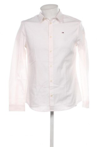 Мъжка риза Tommy Jeans, Размер M, Цвят Бежов, Цена 90,00 лв.