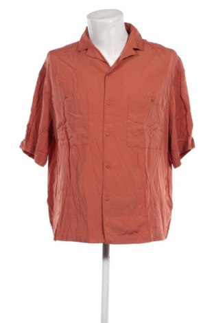 Ανδρικό πουκάμισο Urban Classics, Μέγεθος S, Χρώμα Καφέ, Τιμή 6,31 €