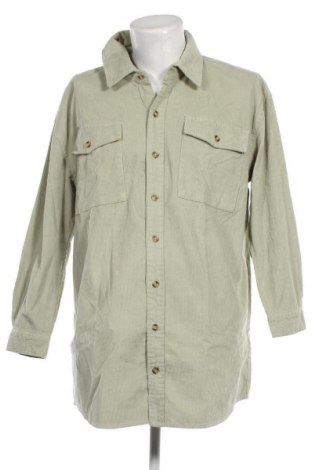 Мъжка риза Urban Classics, Размер M, Цвят Зелен, Цена 13,60 лв.
