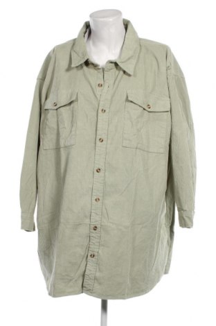 Ανδρικό πουκάμισο Urban Classics, Μέγεθος 5XL, Χρώμα Πράσινο, Τιμή 9,46 €