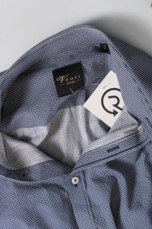 Ανδρικό πουκάμισο Venti, Μέγεθος S, Χρώμα Μπλέ, Τιμή 2,87 €