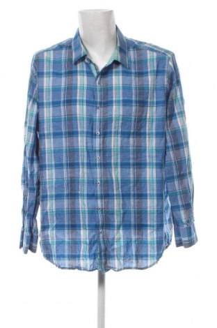 Ανδρικό πουκάμισο Walbusch, Μέγεθος 3XL, Χρώμα Μπλέ, Τιμή 21,95 €