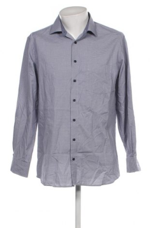 Ανδρικό πουκάμισο Walbusch, Μέγεθος L, Χρώμα Μπλέ, Τιμή 20,00 €