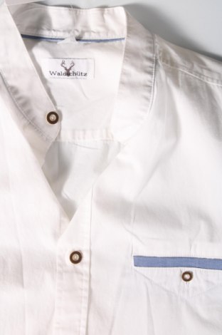 Ανδρικό πουκάμισο Waldlaufer, Μέγεθος M, Χρώμα Λευκό, Τιμή 12,43 €