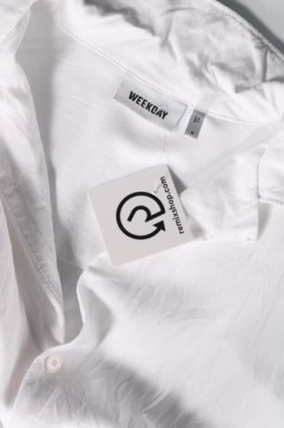 Ανδρικό πουκάμισο Weekday, Μέγεθος S, Χρώμα Λευκό, Τιμή 32,47 €