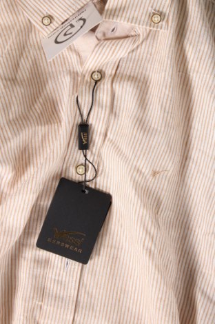 Ανδρικό πουκάμισο Wessi, Μέγεθος M, Χρώμα  Μπέζ, Τιμή 23,46 €