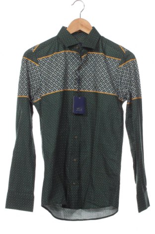 Ανδρικό πουκάμισο Wessi, Μέγεθος S, Χρώμα Πράσινο, Τιμή 23,46 €
