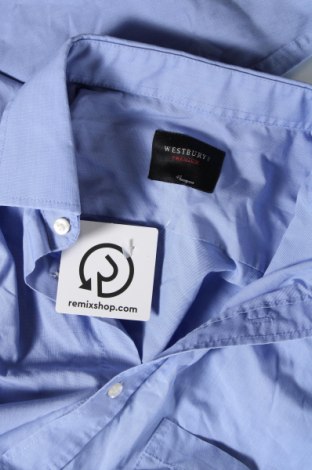 Ανδρικό πουκάμισο Westbury, Μέγεθος M, Χρώμα Μπλέ, Τιμή 14,85 €