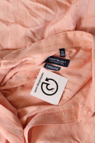 Ανδρικό πουκάμισο Westbury, Μέγεθος XXL, Χρώμα Πορτοκαλί, Τιμή 14,85 €