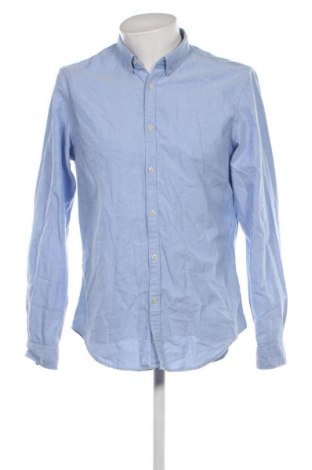 Мъжка риза Zara, Размер L, Цвят Син, Цена 14,35 лв.