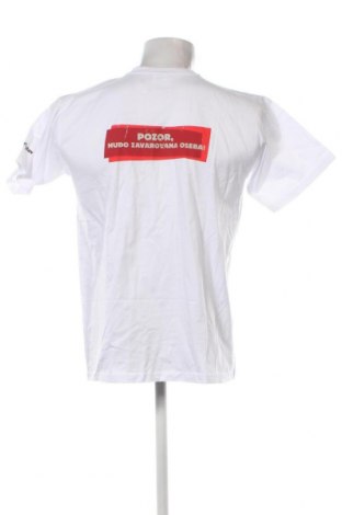 Męski T-shirt, Rozmiar M, Kolor Biały, Cena 35,34 zł