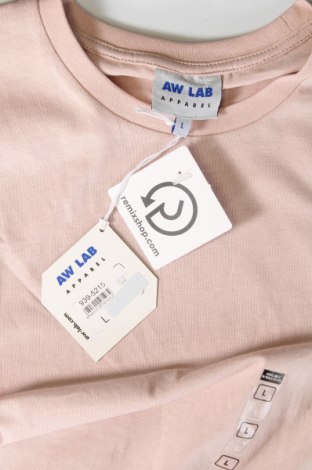 Herren T-Shirt AW LAB, Größe L, Farbe Rosa, Preis 3,35 €