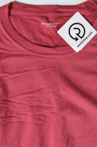 Мъжка тениска Abercrombie & Fitch, Размер M, Цвят Червен, Цена 52,00 лв.