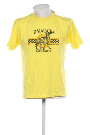 Ανδρικό t-shirt Active, Μέγεθος L, Χρώμα Κίτρινο, Τιμή 8,04 €
