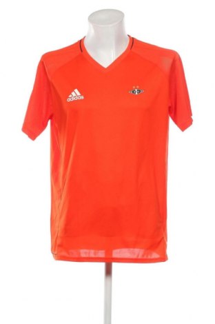 Męski T-shirt Adidas, Rozmiar XL, Kolor Czerwony, Cena 63,97 zł