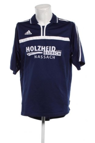 Herren T-Shirt Adidas, Größe XXL, Farbe Blau, Preis € 13,92