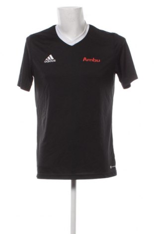 Herren T-Shirt Adidas, Größe L, Farbe Schwarz, Preis € 13,92
