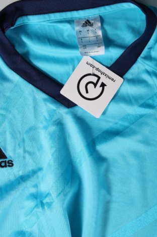 Herren T-Shirt Adidas, Größe L, Farbe Blau, Preis 13,92 €