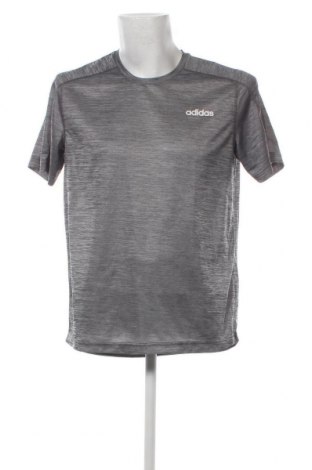 Herren T-Shirt Adidas, Größe L, Farbe Grau, Preis 13,92 €