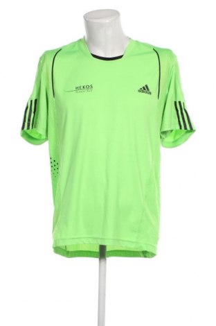 Ανδρικό t-shirt Adidas, Μέγεθος XL, Χρώμα Πράσινο, Τιμή 12,37 €