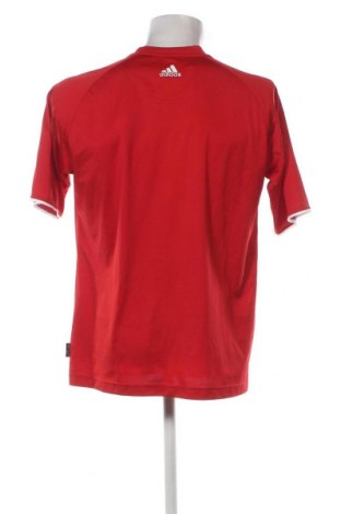 Herren T-Shirt Adidas, Größe L, Farbe Rot, Preis 13,92 €