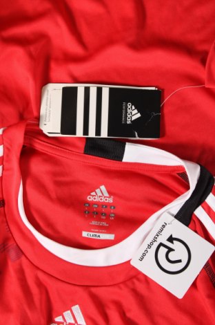 Herren T-Shirt Adidas, Größe L, Farbe Rot, Preis 40,36 €